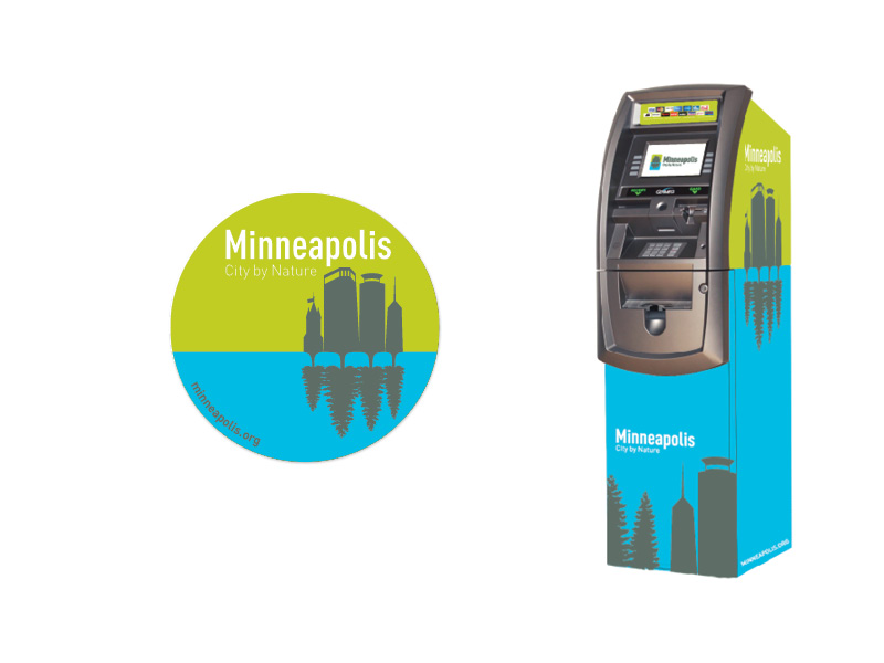 Meet Minneapolis City By Nature: Brand Launch ATM and coaster
