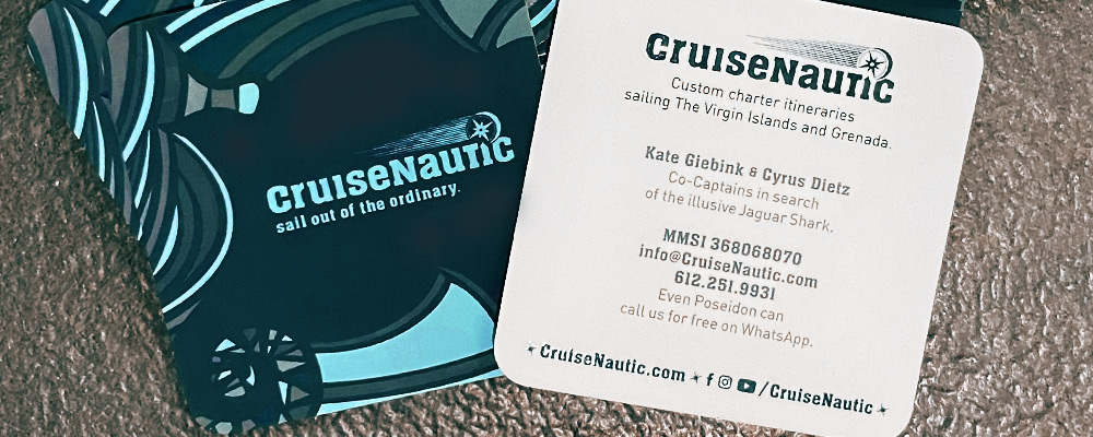 CruiseNautic Business Cards