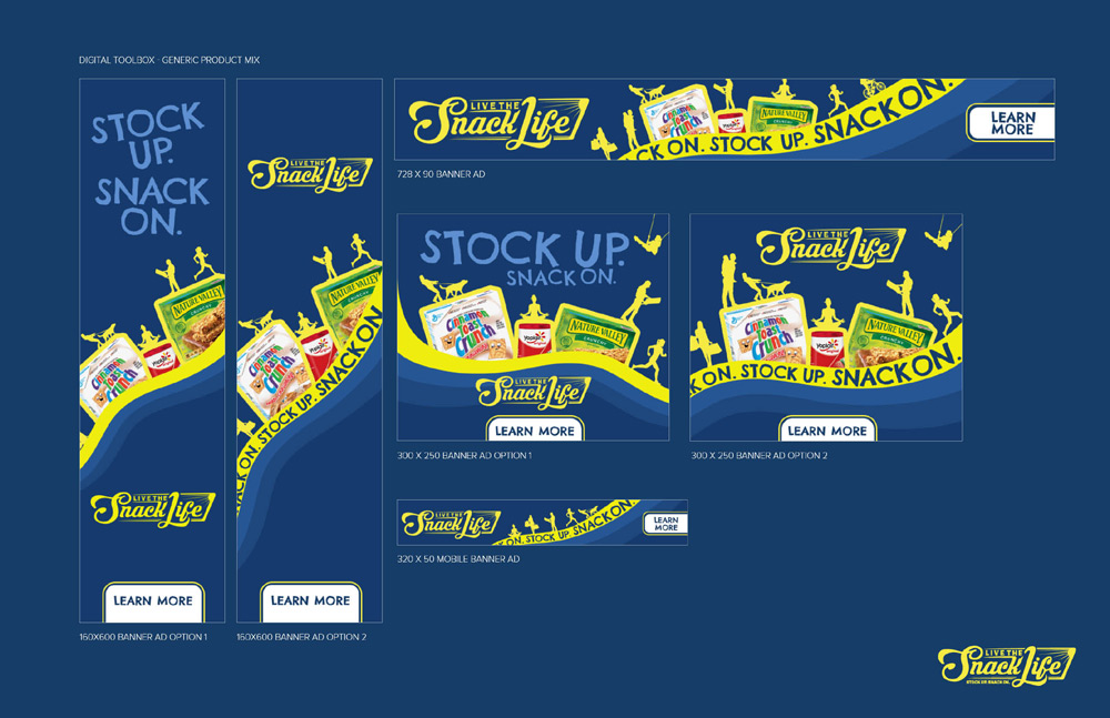 Snack Life Toolkit - Digital ads