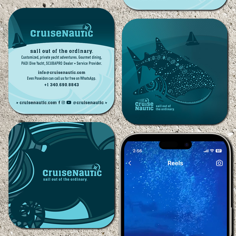 CruiseNautic Business Cards