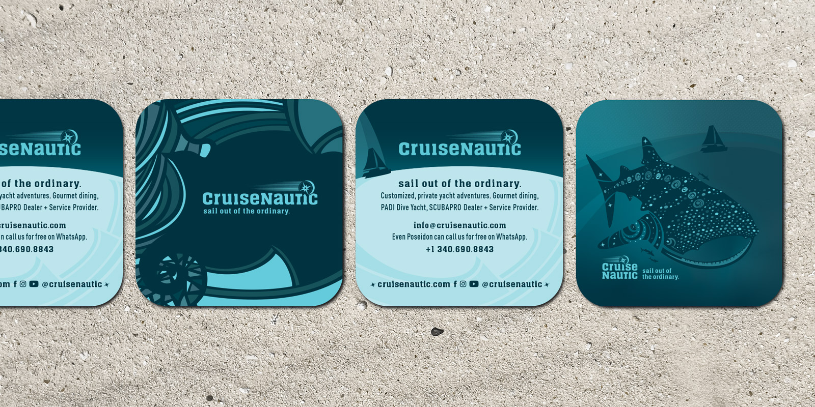 CruiseNautic Business Cards