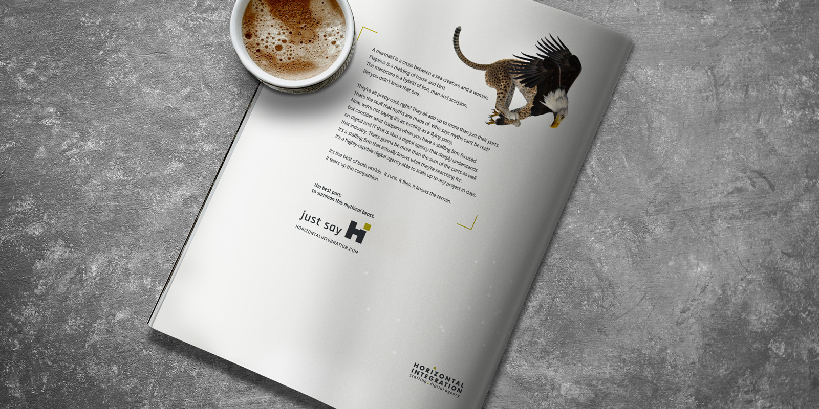 Horizontal Integration Ad Campaign