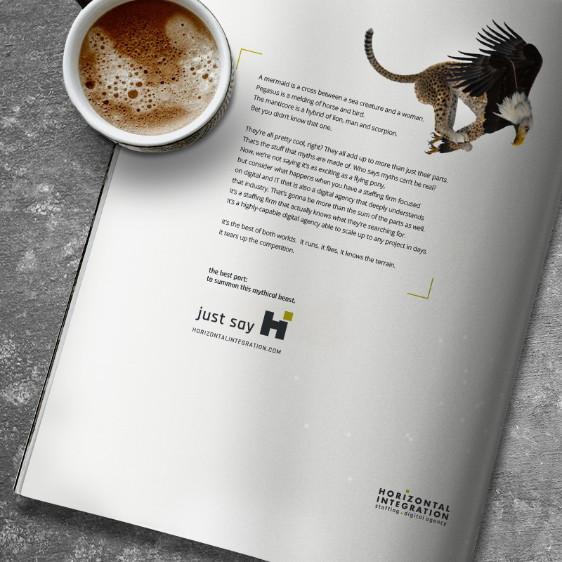 Horizontal Integration Ad Campaign