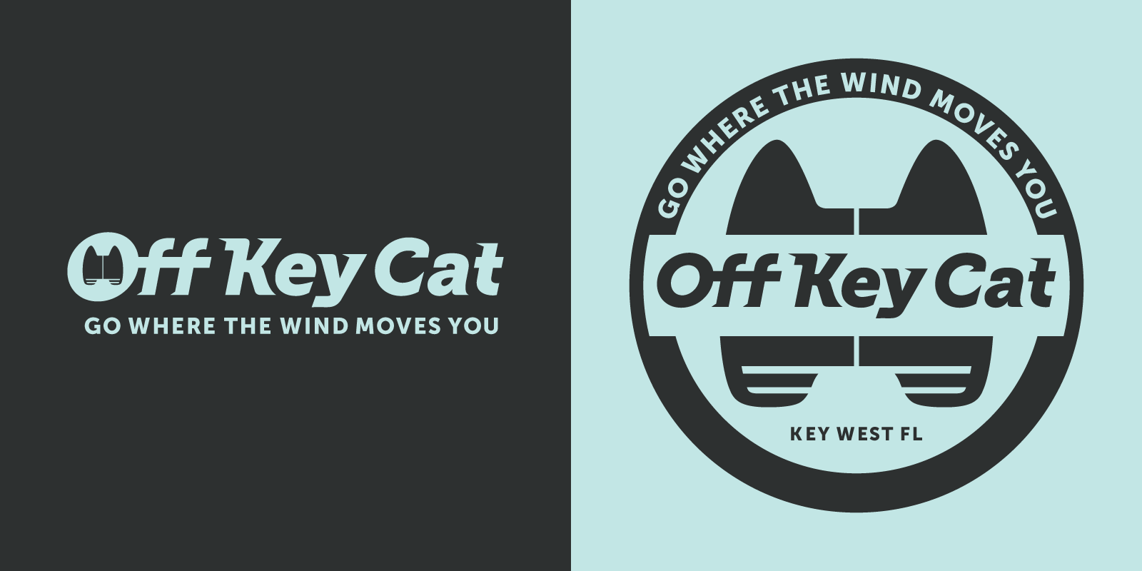 Off Key Cat Logo System