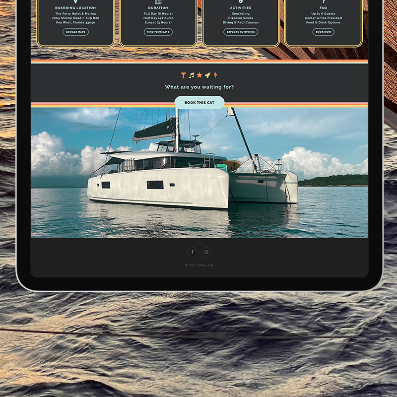 Off Key Cat Website Home Part 2